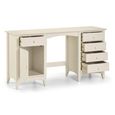 Cameo Double Dressing Table - White