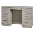 York Dressing Table - 6 Drawer - Double - Cashmere