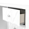 San Jose Dressing Table - Double - 6 Drawer - White