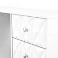 San Jose Dressing Table - Double - 6 Drawer - White