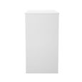 San Jose Dressing Table - Single - 3 Drawer - White