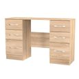 Avon Dressing Table - 6 Drawer - Double - Oak