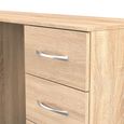 Avon Dressing Table - 6 Drawer - Double - Oak