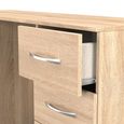 Avon Dressing Table - 6 Drawer - Double - Oak