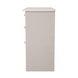 Balmoral Dressing Table - 3 Drawer - Single Pedestal - Cashmere