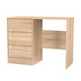 Monaco Dressing Table - Single - 3 Drawer - Oak