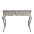 Camille Dressing Table - 2 Drawer - Grey Oak