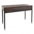 Bali Dressing Table - 1 Drawer - Dark Ebony Veneer