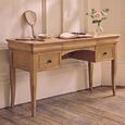 Bordeaux Dressing Table - 2 Drawer - Natural - Oak