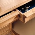 Bordeaux Dressing Table - 2 Drawer - Natural - Oak