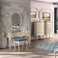 Verdi Italian Ivory 3 Drawer French Style Dressing Table thumbnail 2