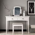 Hampstead White 2 Drawer Dressing Table thumbnail
