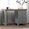 Melbourne French Grey Painted 3 Drawer Dressing Table thumbnail