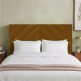 Rose Headboard - Saffron - Fabric - Sizes Available