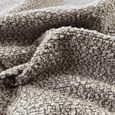 Hibiscus Headboard - Cologne Dove - Fabric - Sizes Available