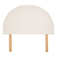 Hibiscus Headboard - Cologne Ivory - Fabric - Sizes Available