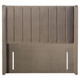 Poppy Floor Standing Headboard - Biscuit - Fabric - Sizes Available