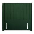 Poppy Floor Standing Headboard - Bottle Green - Fabric - Sizes Available