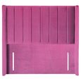 Poppy Floor Standing Headboard - Fuchsia Pink - Fabric - Sizes Available