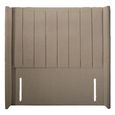 Poppy Floor Standing Headboard - Mink - Fabric - Sizes Available