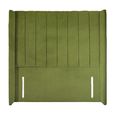 Poppy Floor Standing Headboard - Olive Green - Fabric - Sizes Available