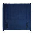 Poppy Floor Standing Headboard - Royal Blue - Fabric - Sizes Available