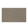 Rose Headboard - Mink - Fabric - Sizes Available