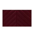 Rose Headboard - Wine - Fabric - Sizes Available