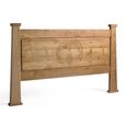 Sumbawa Natural Teak Wood 183cm Oriental Style Headboard  thumbnail 2