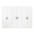 Modern Mara White 6 Door Wardrobe thumbnail 2