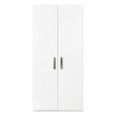 Modern Mara White 2 Door Wardrobe thumbnail 2