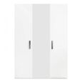 Modern Mara Mirror White 3 Door Wardrobe thumbnail 2