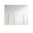 Modern Treviso Grey 5 Door Wardrobe thumbnail 2