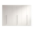 Modern Treviso Grey 6 Door Wardrobe thumbnail 2