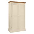 Versailles Wardrobe - 2 Door - Ivory Painted