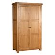 Somer Wardrobe - 2 Door - Oak