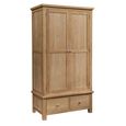 Appleby Wardrobe - 2 Door - 2 Drawer - Oak