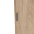 Naia Wardrobe - 3 Door - 3 Drawer - Oak