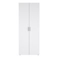 Pepe Wardrobe - 2 Door - Oak and White Gloss