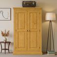 Churchill Wardrobe - 2 Door - Kids - Waxed Pine