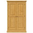 Churchill Wardrobe - 2 Door - Kids - Waxed Pine