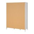 Barcelona Wardrobe - 3 Door - White