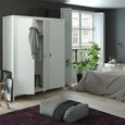 Barcelona Wardrobe - 3 Door - White