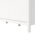 Barcelona Wardrobe - 3 Door - White