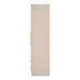 York Wardrobe - 2 Door - 2 Drawer - Tall - Cashmere Ash