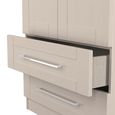 York Wardrobe - 2 Door - 2 Drawer - Tall - Cashmere Ash