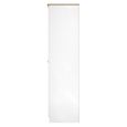 Sussex Wardrobe - 2 Door - Plain - Tall - White and Oak