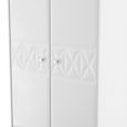 San Jose Wardrobe - 2 Door - 2 Drawer - Tall - White