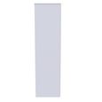 San Jose Wardrobe - 3 Door - 1 Mirror - Triple - Tall - White