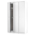 San Jose Wardrobe - 3 Door - Triple - Tall - White